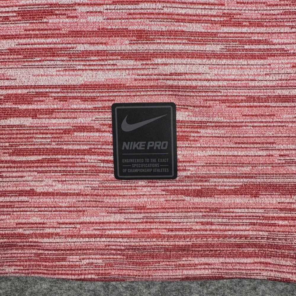 Nike Pro Dri Fit T-Shirt Tee Red Mens Medium M